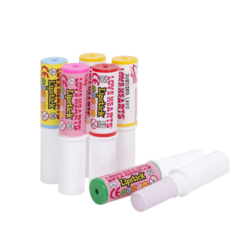 Swizzels Love Hearts Candy Lipsticks 6g