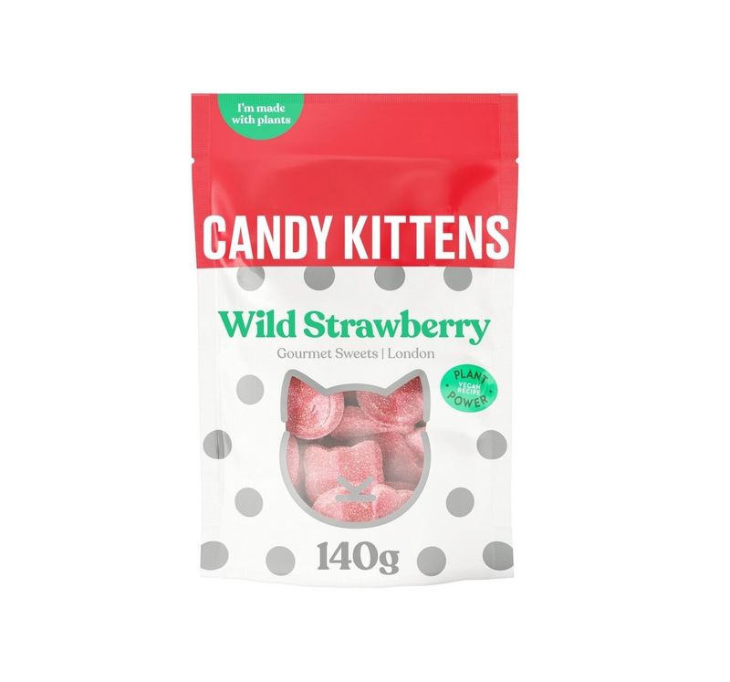 Candy Kittens Wild Strawberry 140g