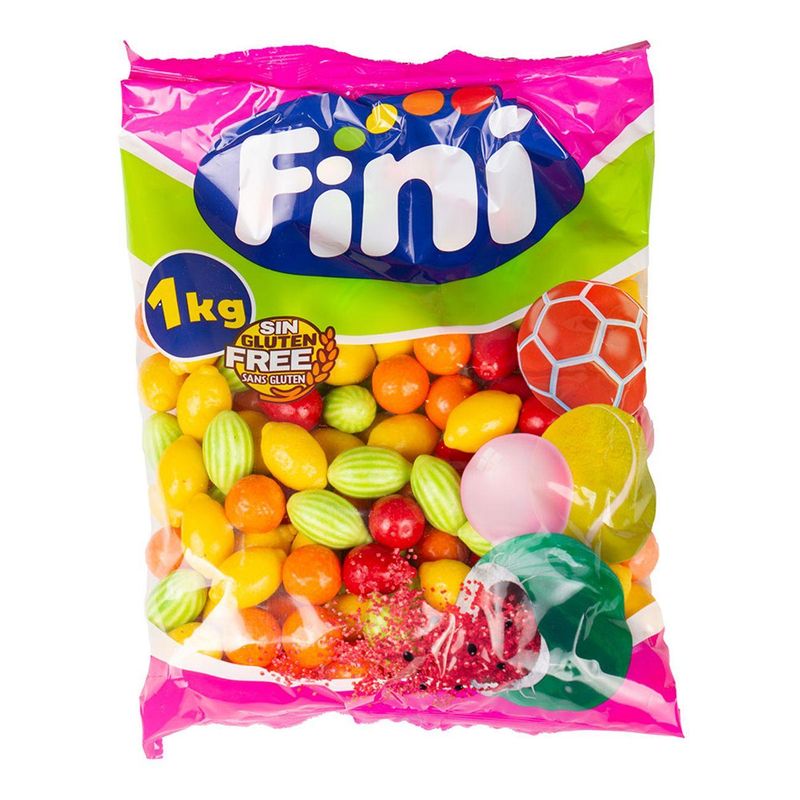 Fini Tyggegummi Frukter 1kg