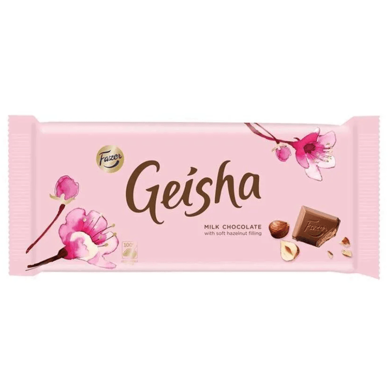 Geisha Melkesjokolade 121g (Datotilbud)