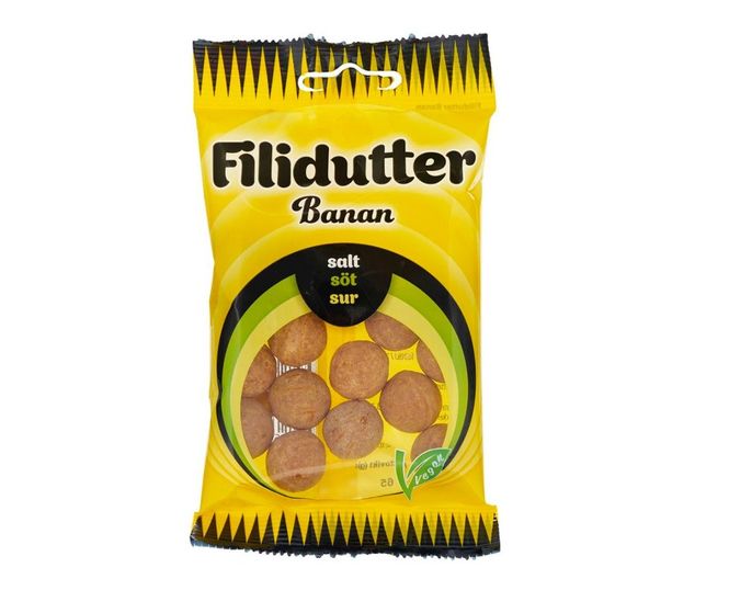 Hovedbilde Filidutter Original Banan 65g