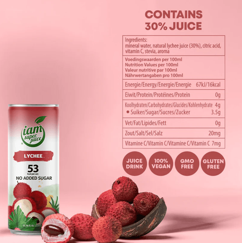 I Am Superjuice Lychee 330ml
