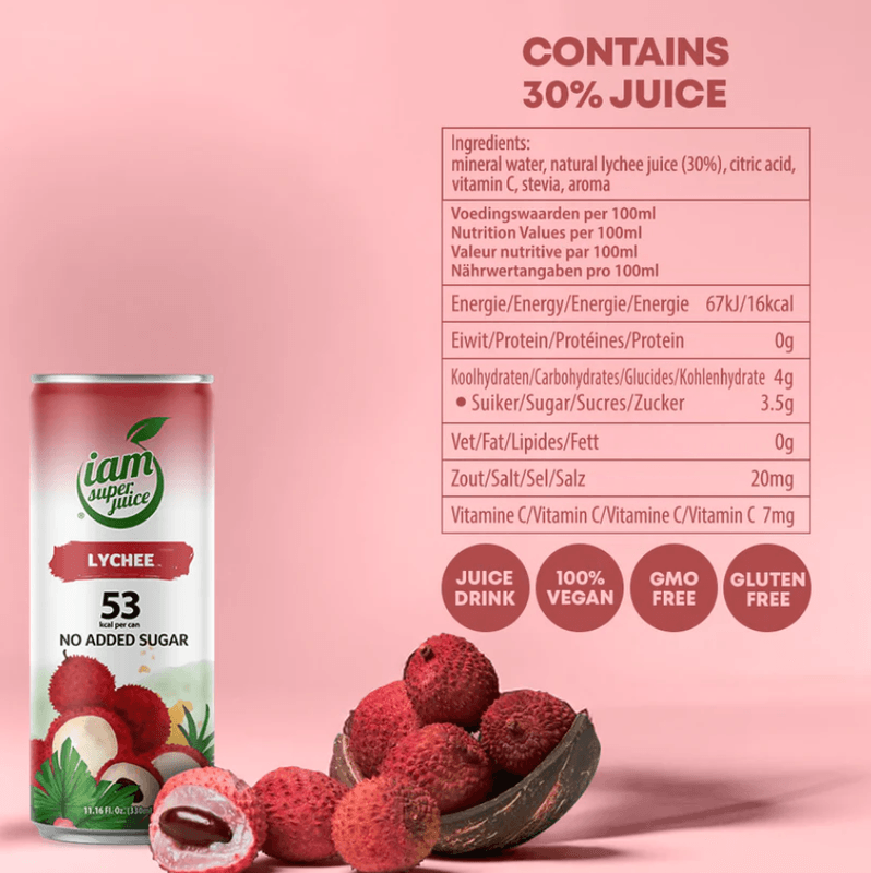I Am Superjuice Lychee 330ml