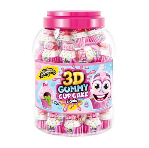 3D Juicy Gummy Cupcake 18g
