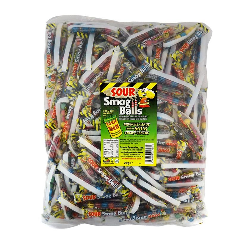 Toxic Waste Sour Smog Balls 2kg