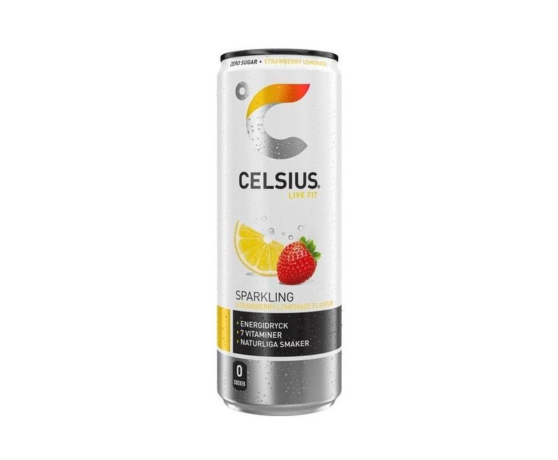 Celsius Strawberry Lemonade 355ml