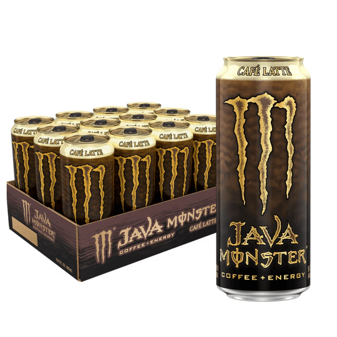 Hovedbilde Monster Energy Java Cafe Latte 12x473ml