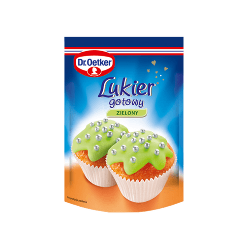 Dr. Oetker Lukier Gotowy Zielony Green Frosting 100g