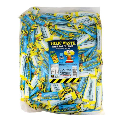 Toxic Waste Nuclear Sludge Blue Raspberry Mini Chews 3kg