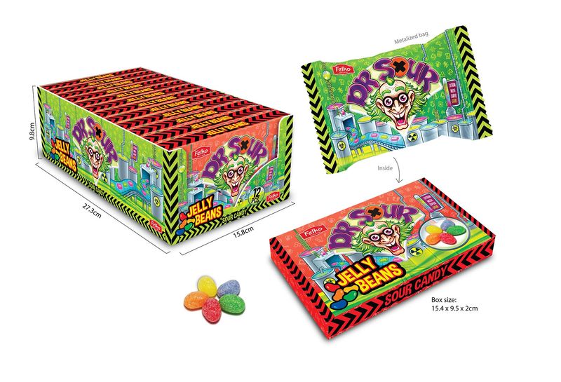 Dr. Sour Jelly Beans