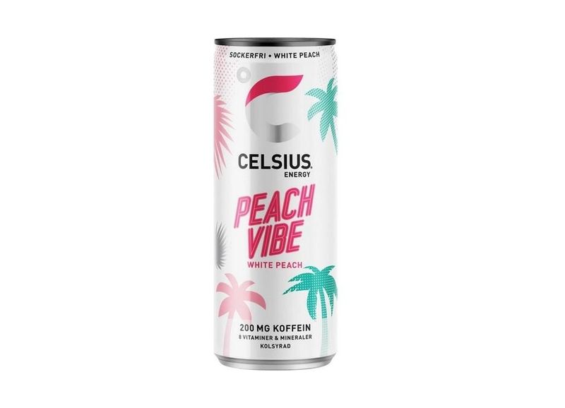 Celsius Peach Vibe 355ml 
