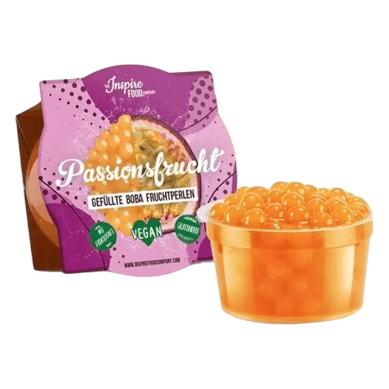 Popping Boba Passion Fruit Pearls 100g (Datotilbud)