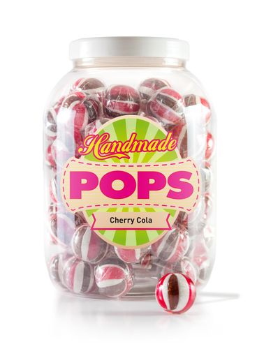 Handmade Pops Cherry Cola 70x25g