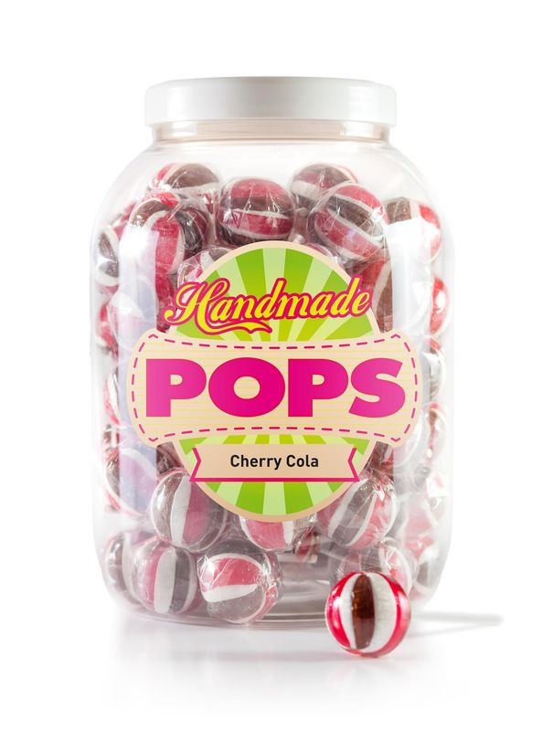 Handmade Pops Cherry Cola 70x25g