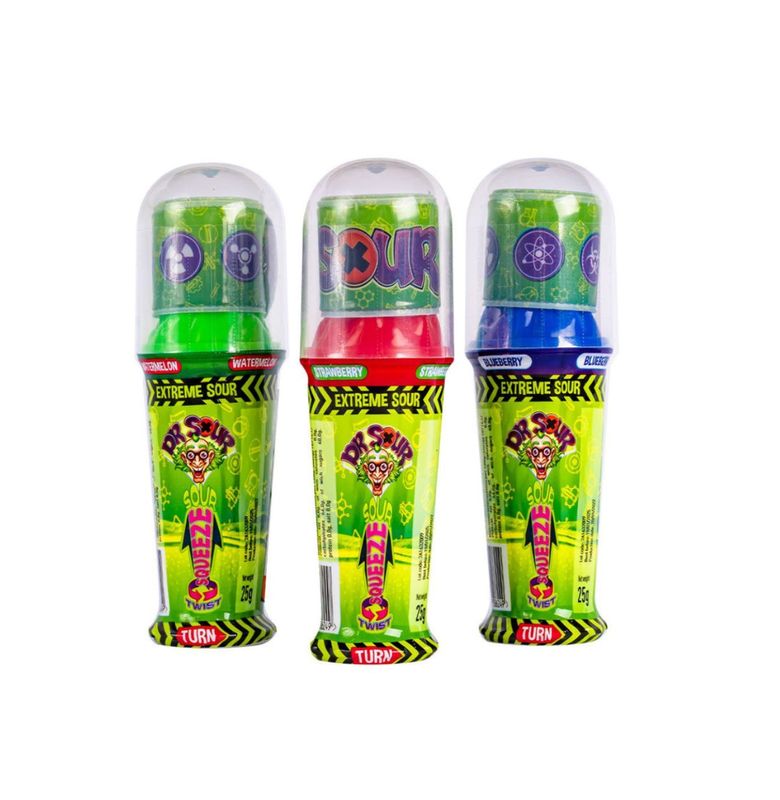 Dr. Sour Twist N' Squeeze 25g