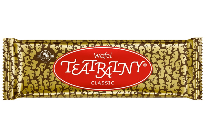 Kopernik Teatralny Chocolate & Peanut Wafers Classic 40g
