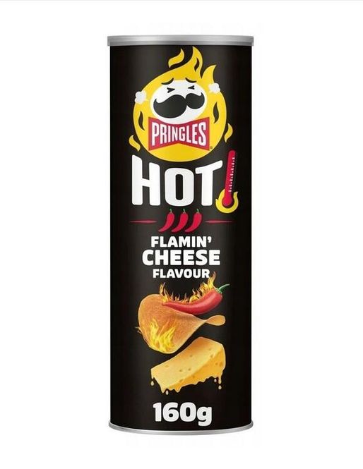 Hovedbilde Pringles Hot Cheese & Chili 160g