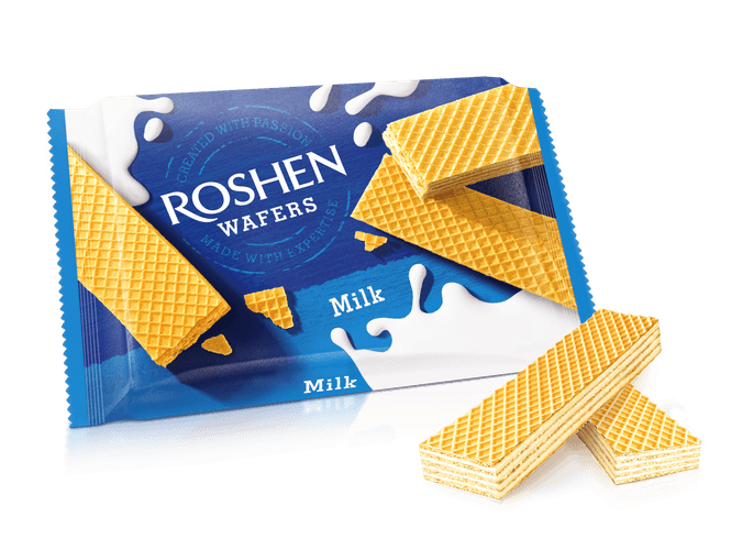 Hovedbilde Roshen Wafers Milk 72g