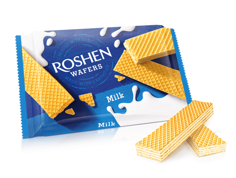 Roshen Wafers Milk 72g