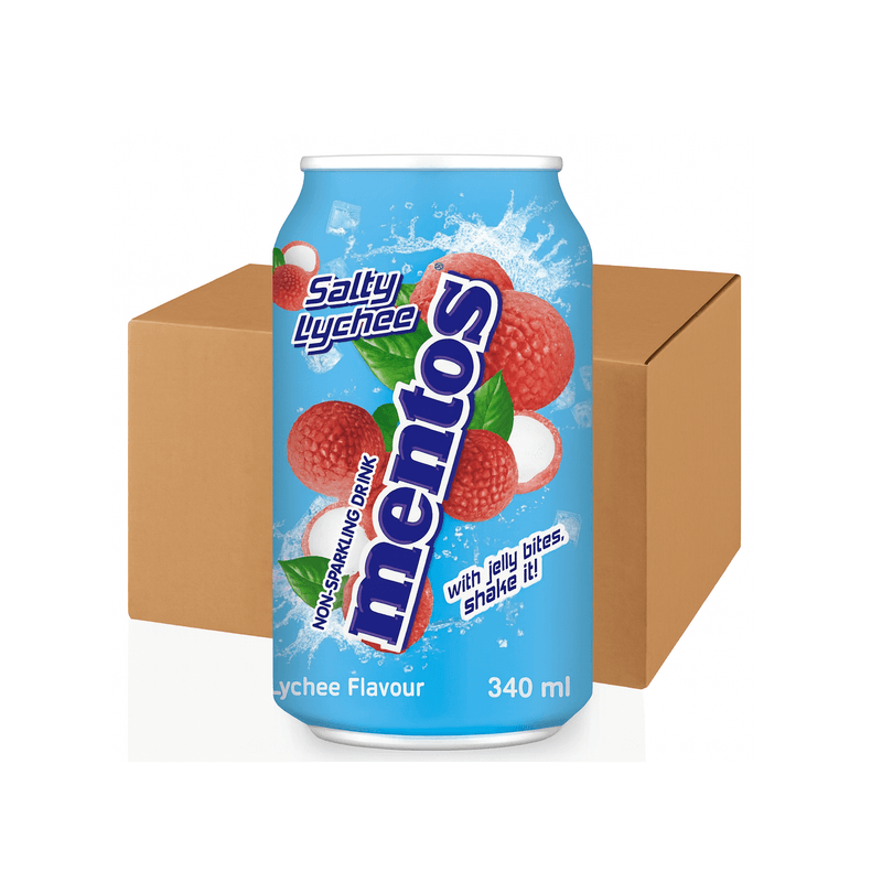 Mentos Salty Lychee 24x340ml