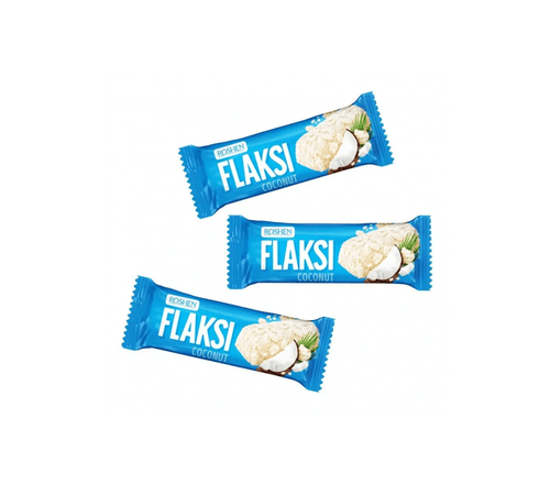 Roshen Flaksi Crunchy Coconut Candies 500g