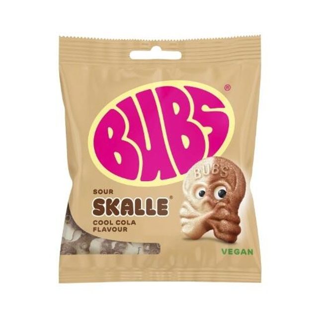 Hovedbilde Bubs Sour Skalle Cool Cola 155g
