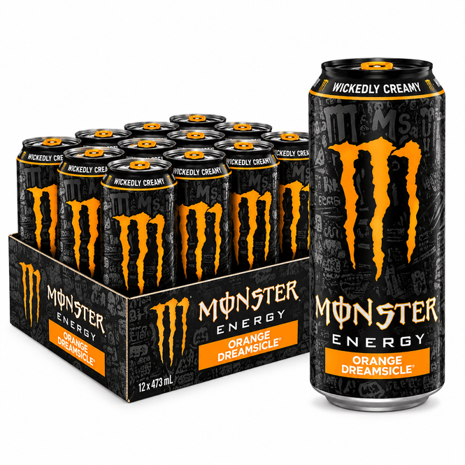 Hovedbilde Monster Reserve Energy Orange Dreamsicle 24x473ml ...