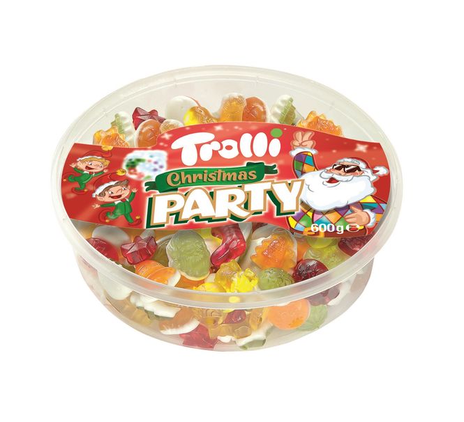 Hovedbilde Trolli Christmas Party 600g