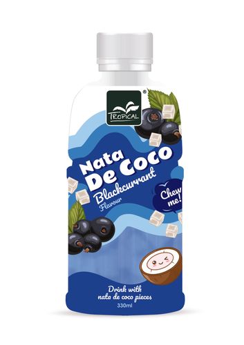 Tropical Nata De Coco Blackcurrant 330ml