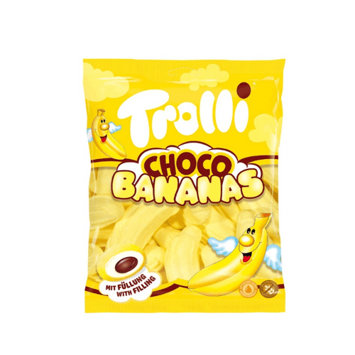 Trolli Mallow Choco Bananas 150g 