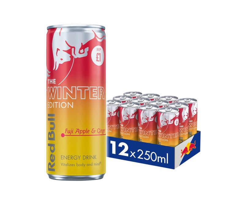 Red Bull Winter Edition Fuji Apple & Ginger 250ml