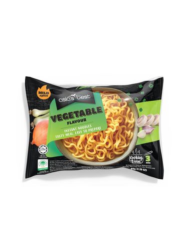 Asia's Best Instant Noodle Vegetable 65g (Datotilbud)