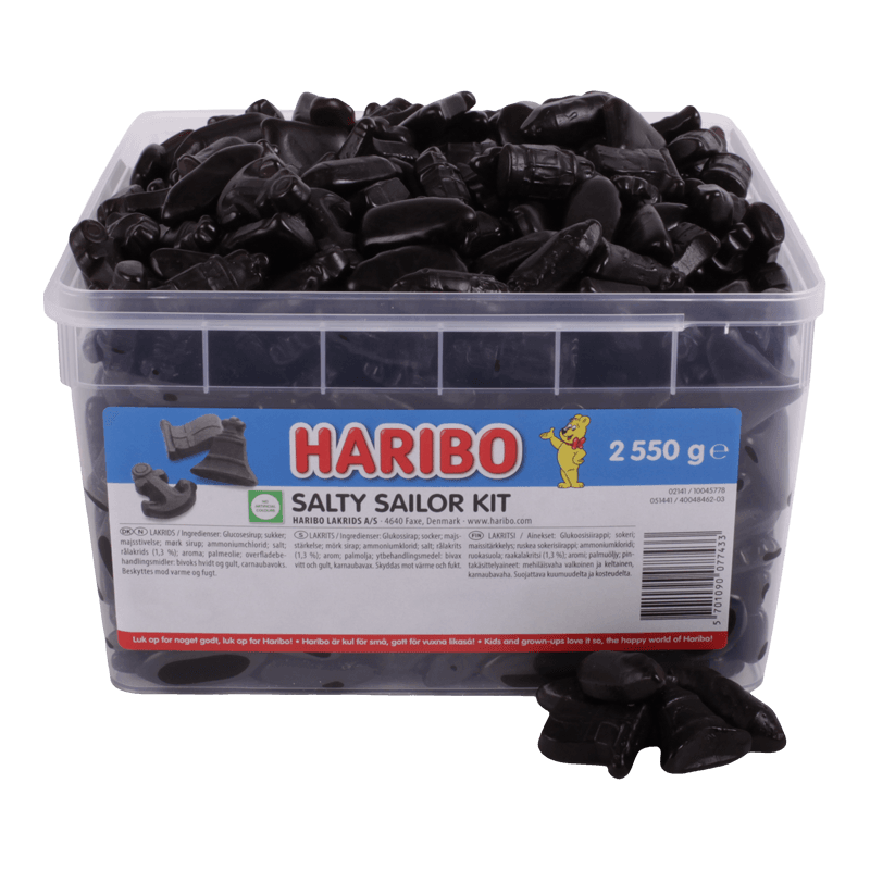 Haribo Salty Sailor Kit 2,55kg 