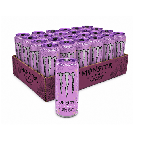 Monster Energy Ultra Wild Passion Zero Sugar 24x473ml
