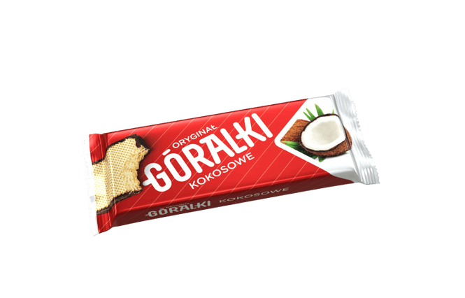 Hovedbilde Goralki Wafers Coconut 45g (Datotilbud)