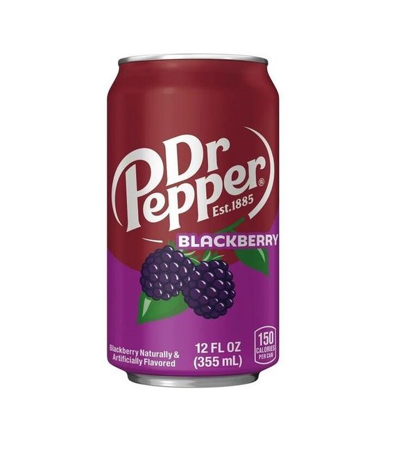 Hovedbilde Dr. Pepper Blackberry 355ml