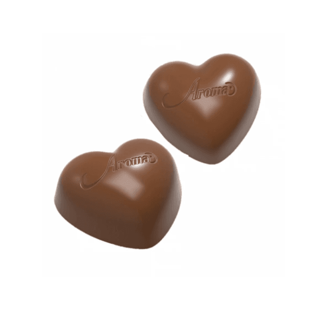 Hovedbilde Aroma Karamell Sjokoladehjerter 3,4kg