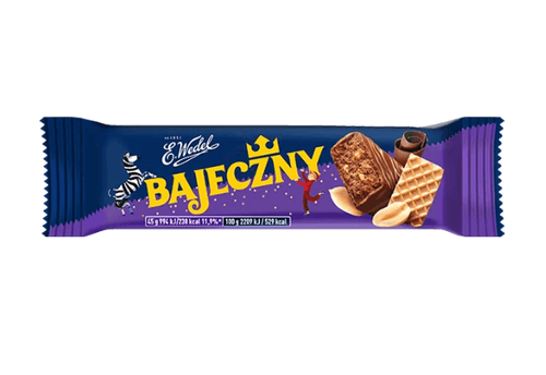 E. Wedel Bajeczny Peanut & Hazelnut Bar 40g