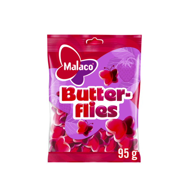 Hovedbilde Malaco Butterflies 95g