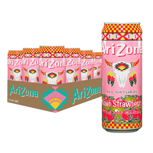 Arizona Tea Kiwi Strawberry 24x650ml