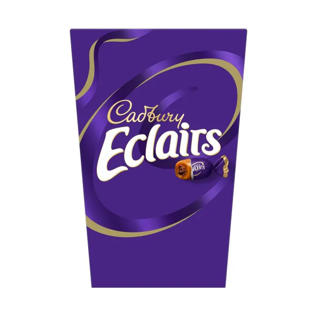 Hovedbilde Cadbury Chocolate Eclair Carton 300g