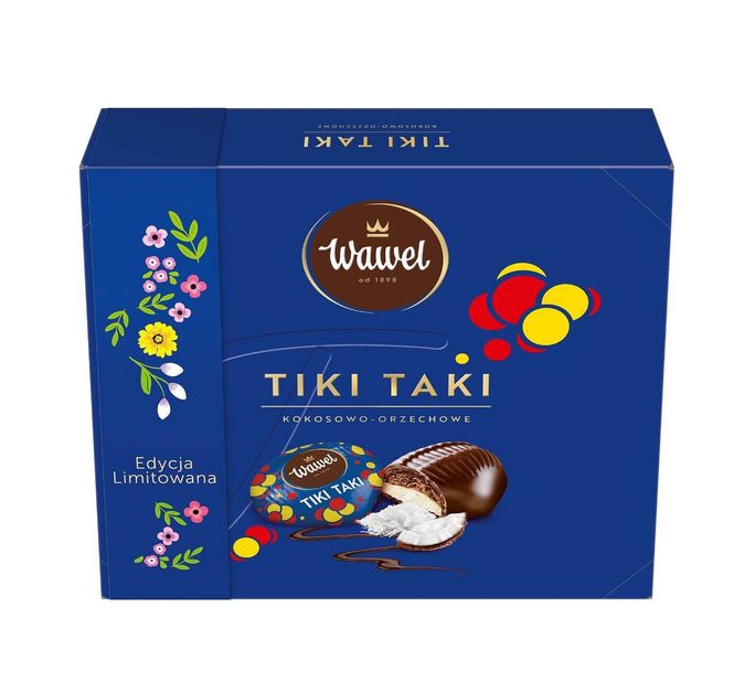 Hovedbilde Wawel Tiki Taki Konfekt 155g (Datotilbud)