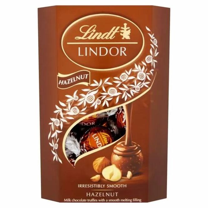 Hovedbilde Lindt Lindor Hazelnut Chocolate Truffles 200g