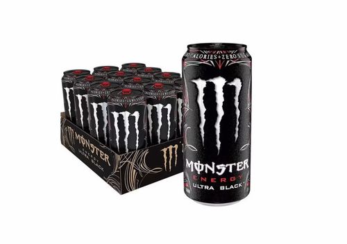 Monster Energy Ultra Black 12x500ml