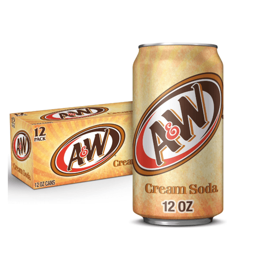 A&W Cream Soda 12x355ml