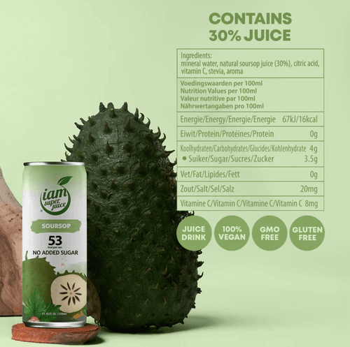 I Am Superjuice Soursop 330ml