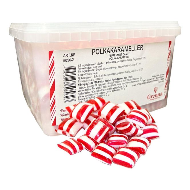 Hovedbilde Chokladfyllda Polkakarameller 2kg