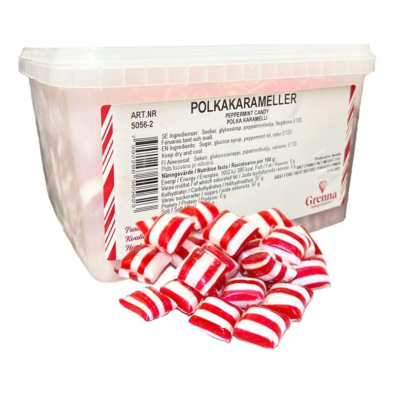 Chokladfyllda Polkakarameller 2kg