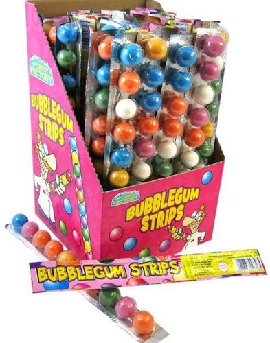 Bubble Gum Strips 30g