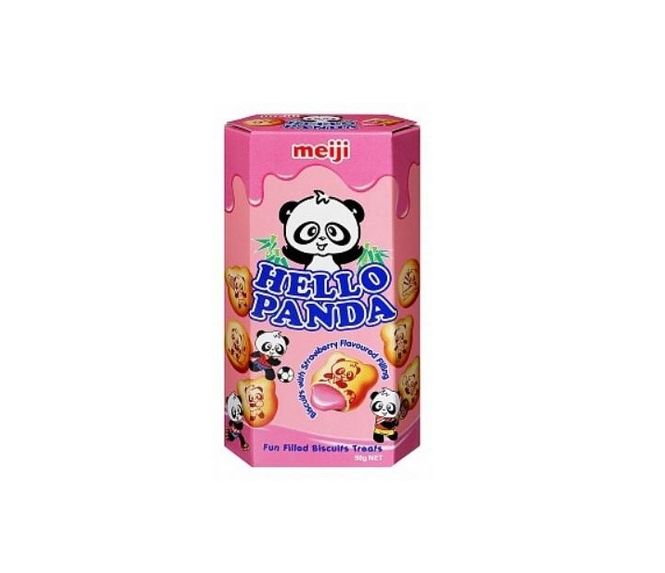 Hovedbilde Hello Panda Strawberry 50g